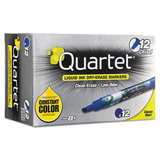 EnduraGlide Dry Erase Marker by Quartet – Blue, Pack of 12, Model 5001-3MA