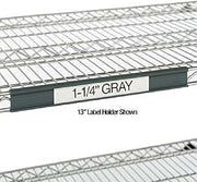 Label Holder 3" x 1-1/4" for Metro Shelves