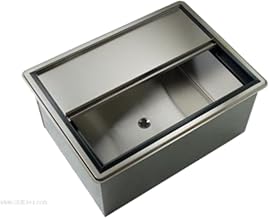 Krowne Metal D2712-10 Drop-In Ice Bin 73lb Capacity w/ 10-Circuit Cold Plate