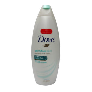Body Wash 22 Ounce Sensitive Skin Unscented (650ml) (6 Pack) by Dove – 132 Fl Oz (Pack of 1), Pack of 6, Model PPAX1222790