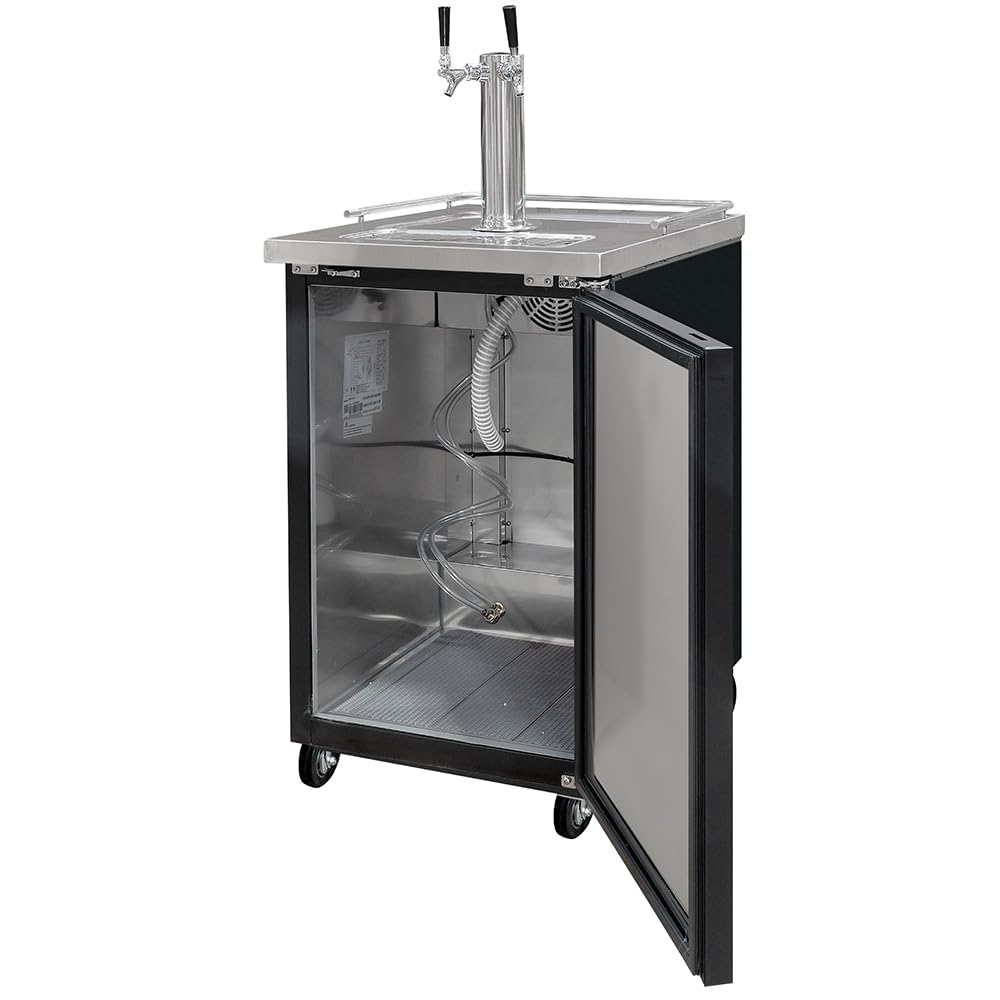 23 1/2" Kegerator Beer Dispenser by MOTAK – 25.98x32.28x48.03, In Description, Check Images, Model MBCBD-1-X