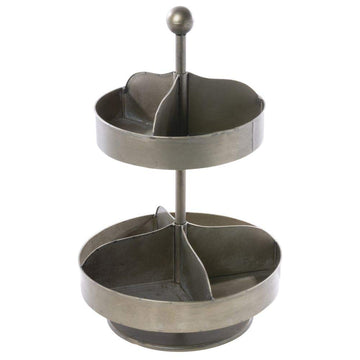 2-Tier Countertop Rotating Hardware Bin by WILLOW SPECIALTIES – Model 84014