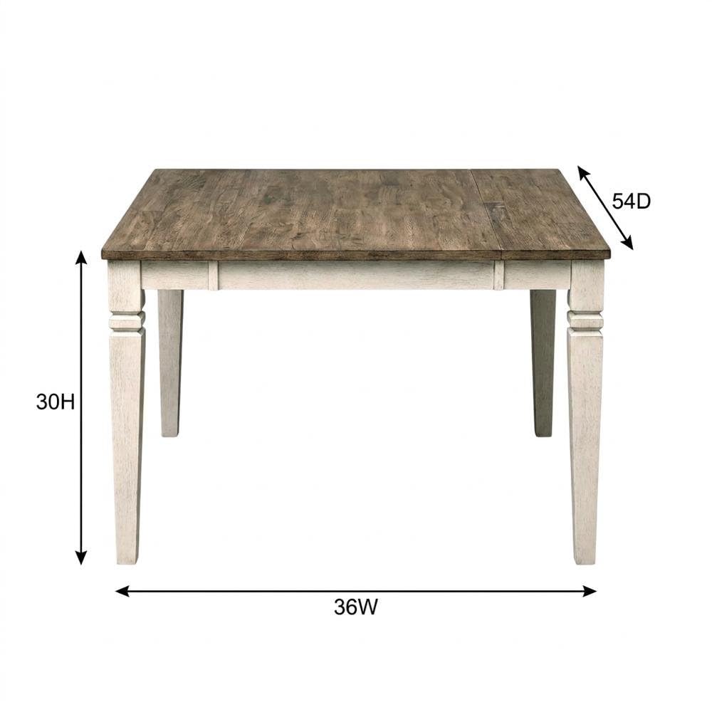Beige Dining Table by Starlight Canyon Home – Asian Hardwood, Beige