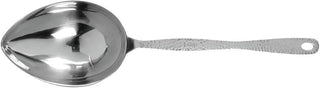 American Metalcraft HMMS10 Stainless Steel, Hammered Portioned Server, 1 Cup, 14" L