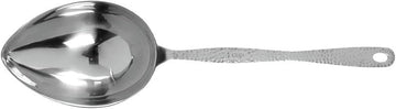 American Metalcraft HMMS10 Stainless Steel, Hammered Portioned Server, 1 Cup, 14" L