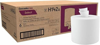 Cascades PRO Select Centerpull Paper Towels H142, 1080 Sheets, White