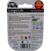 LongerLife Mini Bulb by PHILIPS – Plastic, No Color, Model P21/5WLLB2