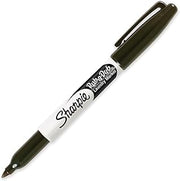Sharpie Rub-a-Dub Permanent Marker, Fine Point, Black Ink, 1-Count