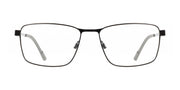 E1170 Matte black 55/16/145 MAN Eyewear Frame by Flexon – 55/16/145, Plastic, Matte Black, Model FLEXON E1170