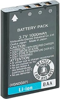 Panasonic CGAS302A1B Rechargeable Battery for SVAV100 Camcorder