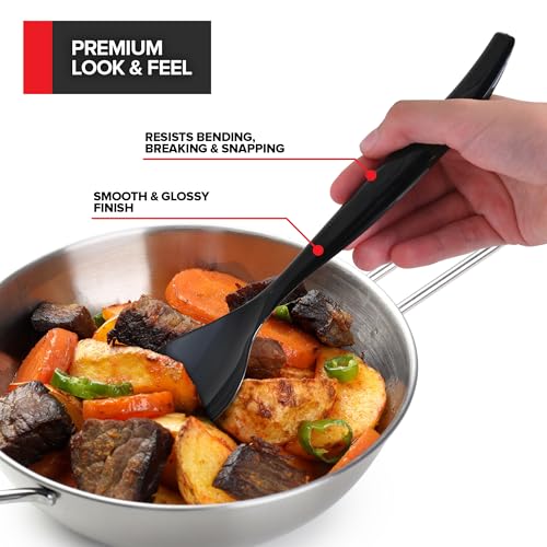 Stock Your Home Black / 24 count / 24 Serving Spoons