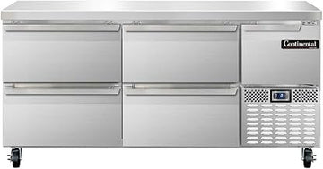 CFA68-D Freezer Base Worktop Unit, 68" W, With Drawers