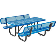 Global Industrial Blue / Industrial / 1 Picnic Tables