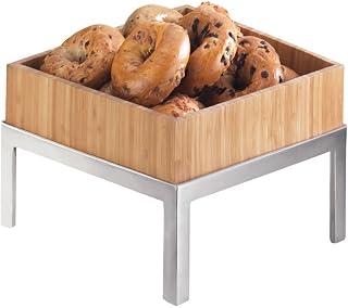 Cal-Mil 1477-10-60 Tray, 10" W x 10" D x 2.625" H, Bamboo
