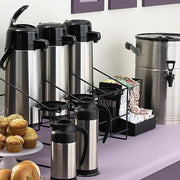 Service Ideas 64.2 Ounces / PUMP LID / Brushed Thermal Carafes