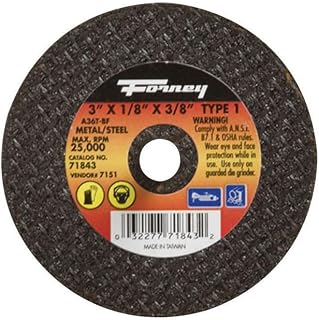 Forney Cut-Off Wheel 3 "X1/8 "X3/8 " 25500 Rpm