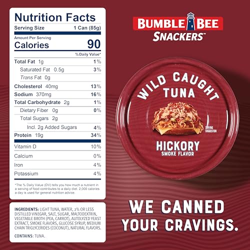 Bumble Bee Hickory Smoke / 3 Ounce (Pack of 16) / 16 Tuna Fish