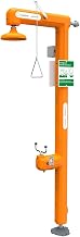 Guardian GFR3100 Galvanized Steel Heat Traced Safety Station Top Inlet
