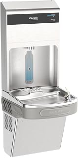 Elkay Pro Bottle Filling Station & ADA Cooler, PFAS Prefilter, SS Gray