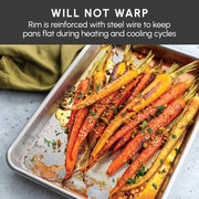 Nordic Ware Quarter Sheet 2-Pack / Aluminized Steel / 1 Baking & Cookie Sheets
