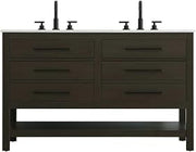 Karson Bathroom Vanity Mocha Brown