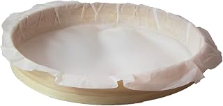 PacknWood BAKE-A-RING Baking Ring with Paper Liner Integrated | Disposable Baking Mold for Banana Bread & Meatloaf | Baking Pan with Baking Liners Included - 50oz D: 9.4in x H: 1.4in - 20 Pcs
