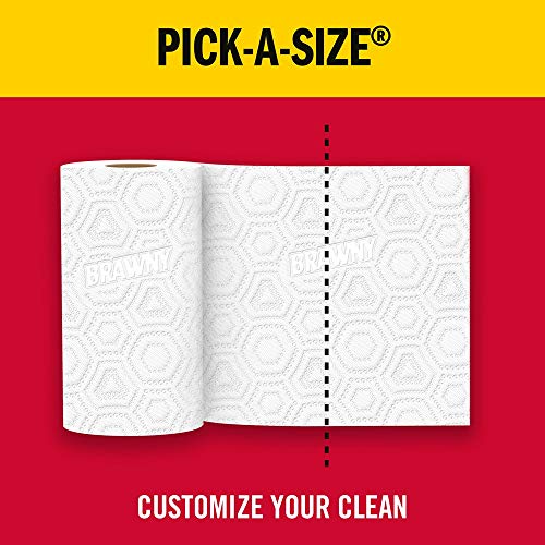 Brawny White / 8 Count (Pack of 1) / 1 Paper Towels
