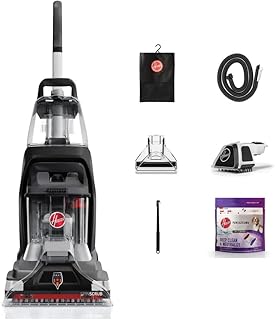 PowerScrub XL Pet Carpet Cleaner Machine for Carpet and Upholstery | Deep Cleaning Carpet Shampooer Machine with Multi-Purpose Tools, Powerful Suction, Pair with Hoover Cleaner Solution