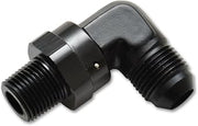 Vibrant Performance 11352 11352-4AN to 1/4" NPT Male Swivel 90 Degree Adapter Fitting