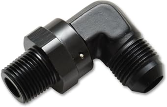 Vibrant Performance 11352 11352-4AN to 1/4" NPT Male Swivel 90 Degree Adapter Fitting