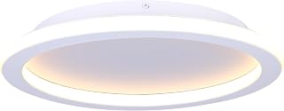 Canarm Gavyn 16-Inch LED Flush Mount Ceiling Light, White Finish, Dimmable with 3CCT Color Temperature Switch, Modern Lighting for Bedroom, Kitchen or Living Room