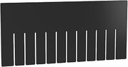 Akro-Mils Akro-Grid Vertical Dividers For Dividable Containers - Short Divider - Fits Container 44154