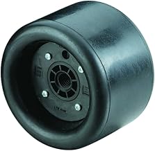 Dynabrade (94472) Dynacushion 5" (127 mm) Diameter x 3.5" (89 mm) Wide Standard Pneumatic Wheel, Composite Hub | For 3.5" (89 mm) Wide x 15.5" (394 mm) Long Belts