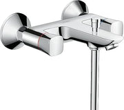 hansgrohe Zweigriff Wannenarmatur Aufputz Logis DN15 Chrom, 71243000