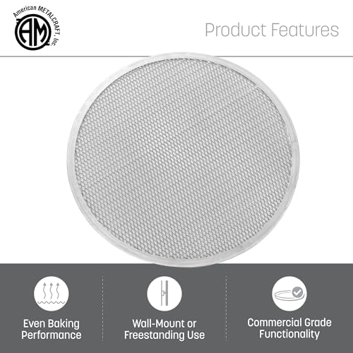 American Metalcraft 12-inch diameter / Pizza pan / Silver Pizza Pans & Stones