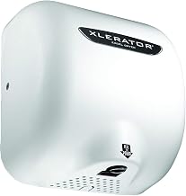 XLERATOR XL-W8 Automatic High Speed Hand Dryer with White Cover, 7.0 A, 208 V