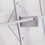White Grid Brackets by HUBERT – White, Model GWBW