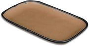 GET CS-1170-TP Pottery Market Dinner/Appetizer Plates, 12" x 7-1/2", Speckled Taupe, Case of 1 Dozen