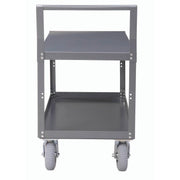Two Shelf Unassembled Heavy Duty Service Cart by Global Industrial – Steel, Gray, Model 752258
