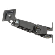 LCD Flat Panel Monitor Arm by Global Industrial – 17"L x 7"W x 5"H, Alloy Steel, Black, Model 249624