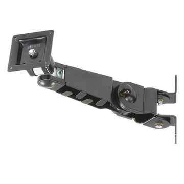 LCD Flat Panel Monitor Arm by Global Industrial – 17"L x 7"W x 5"H, Alloy Steel, Black, Model 249624