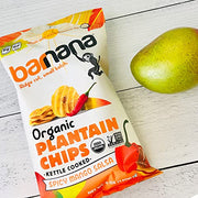 Barnana Spicy Mango Salsa / 5 Ounce (Pack of 6) / 6 Dried Banana Chips