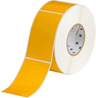 THT-20-423-1-YL - 3 x 5 Brady BradyBondz Barcode and Solar Panel Label - THT-20-423-1-YL