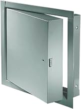 Fire Rated Access Door for Walls & Ceilings by Acudor – 42"L x 31"W x 4"H, Steel, White, Model Z52230SCPC
