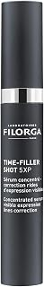 Filorga Time-Filler Shot, A Moisturizing Serum with Neuropeptide Technology & Polysaccharides to Relax Expression Lines, Hydrate, & Firm Skin for Visible Results in 7 Days, 0.5 fl. Oz.