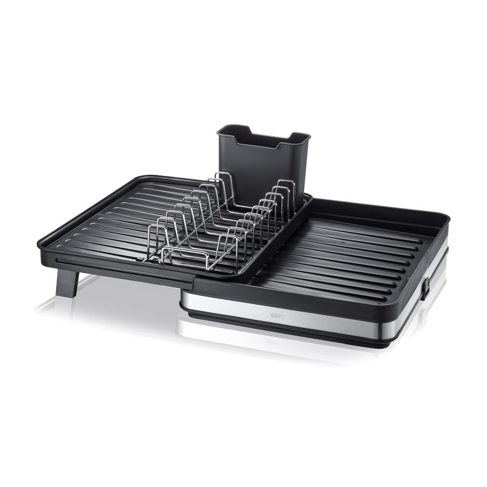 SMARTLINE drainer by GEFU – Stainless Steel, Black, Model GF25-29262