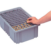 DIVIDABLE Grid Container Cover Gray by QUANTUM STORAGE SYSTEMS – Gray, Model COV92000GY