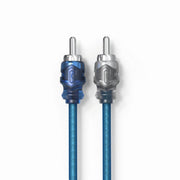 by METRA Electronics Bulk Series 17FT 2-Channel RCA Cables - 10 Pack by RAPTOR – 17 feet, Copper, BLUE, Model R2R17-10