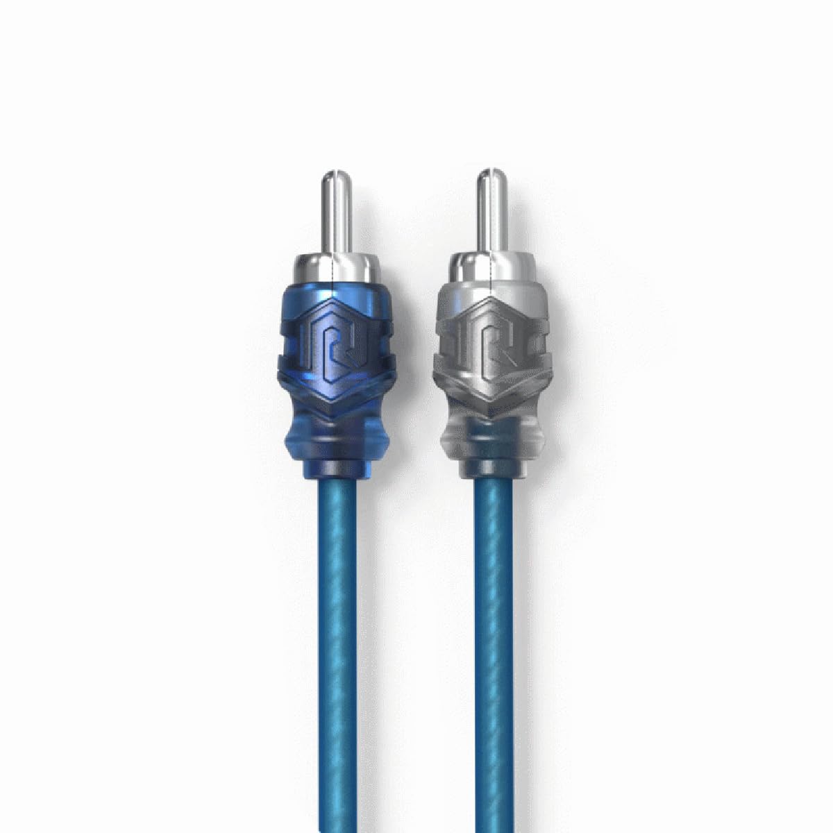 by METRA Electronics Bulk Series 14FT 2-Channel RCA Cables - 10 Pack by RAPTOR – BLUE, Model R2R14-10