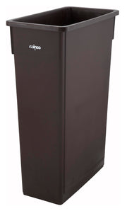 Winco Can / Brown / 23 Gallon Kitchen Trash Cans